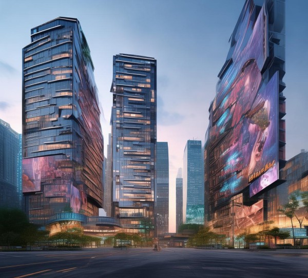 重庆北边广告产业园规划,未来城市-facing 重庆北边广告产业园规划,未来城市-facing